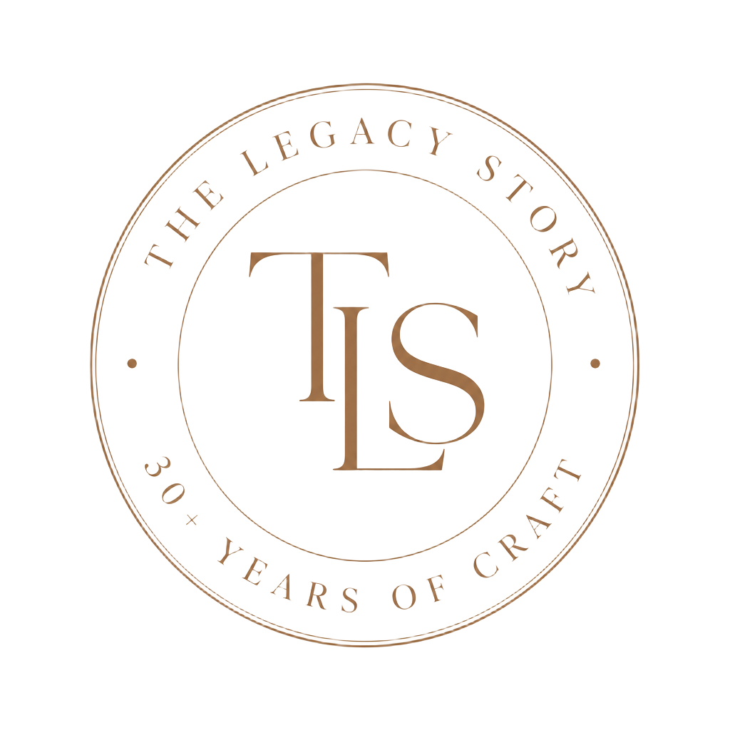 The Legacy Story heritage seal, 30+ years of craft